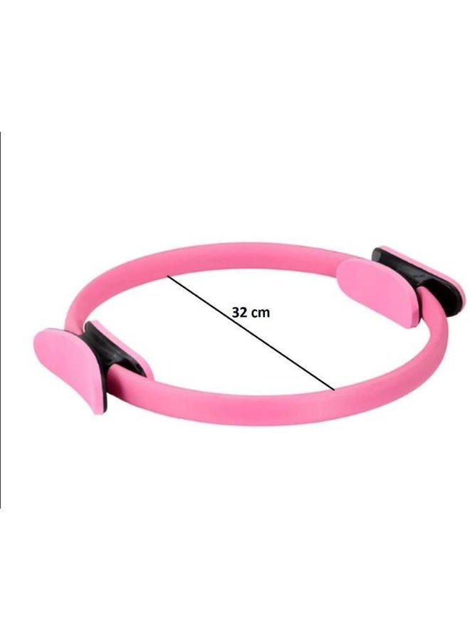 Gocart GOCART Fitness Magic Circle for Toning Thighs, Abs and Legs Pilates Ring  (Pink) - Image 2