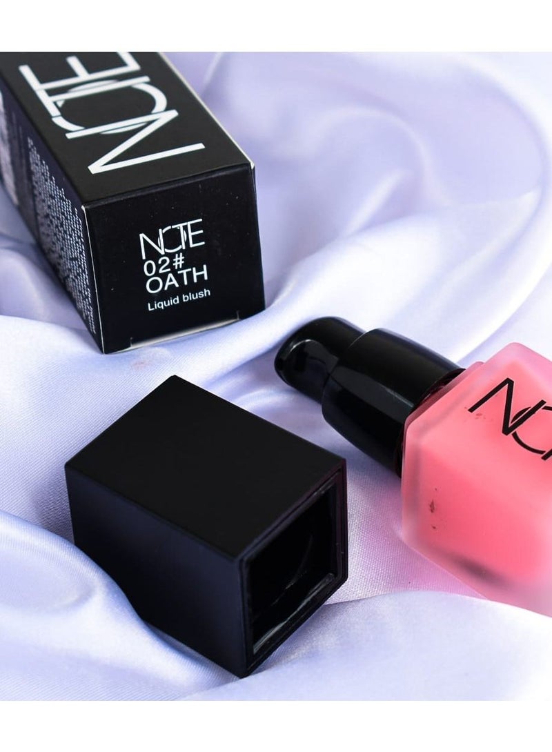 Note liquid blush; pink color - Image 1