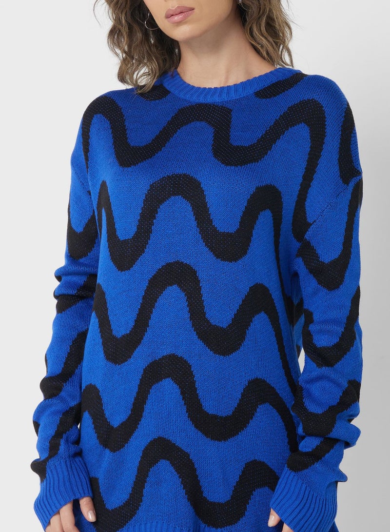 Ginger Printed Sweater  - Image 3