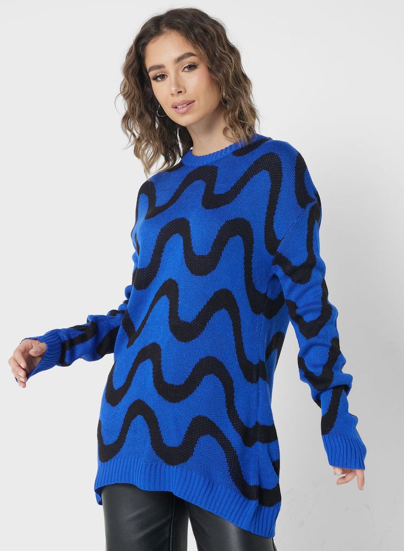 Ginger Printed Sweater  - Image 1