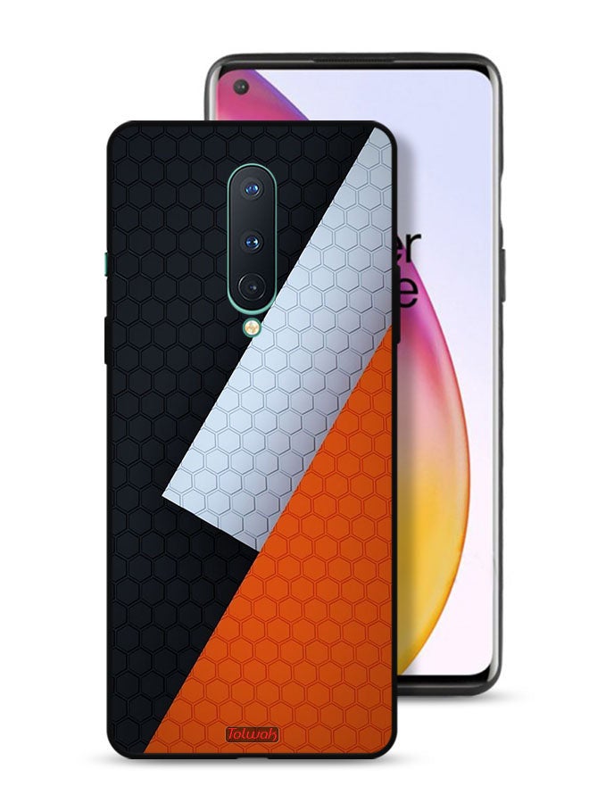 Tolwak OnePlus 8 Protective Case Cover Pattern - Image 1