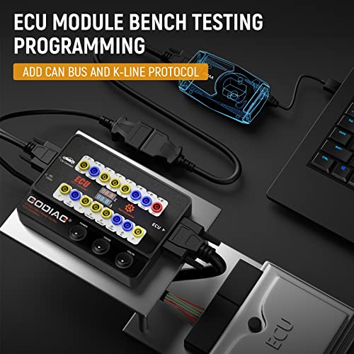 Godiag GT100+ OBDII Breakout Box, Advanced OBD and CAN Protocol Detector for ECU Bench Testing and Car Diagnostics - Image 4