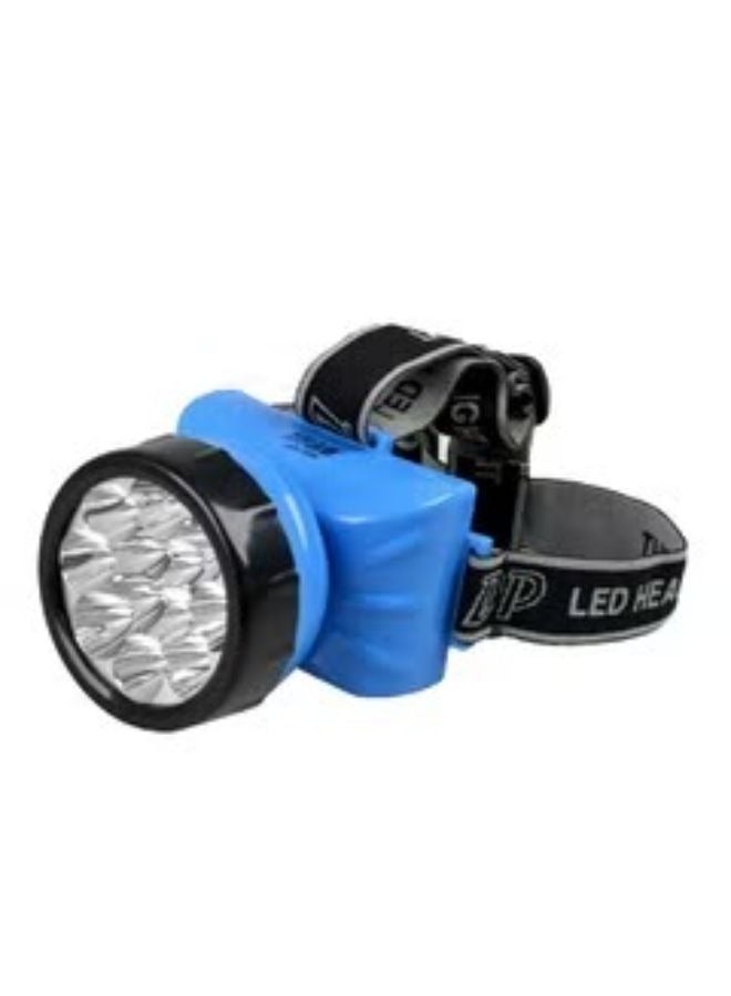 دي بي مصباح رأس قابل لإعادة الشحن بتيار متردد بقابس أمريكي قابل للدوران 90 درجة مع 9 مصابيح LED قابلة لإعادة الشحن - Image 1