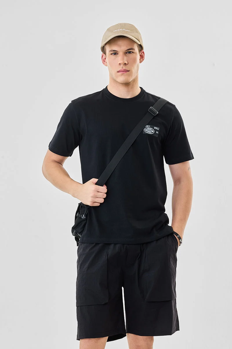 SNITCH Regular Fit 100% Cotton T-Shirt