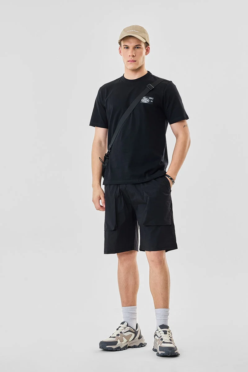 SNITCH Regular Fit 100% Cotton T-Shirt