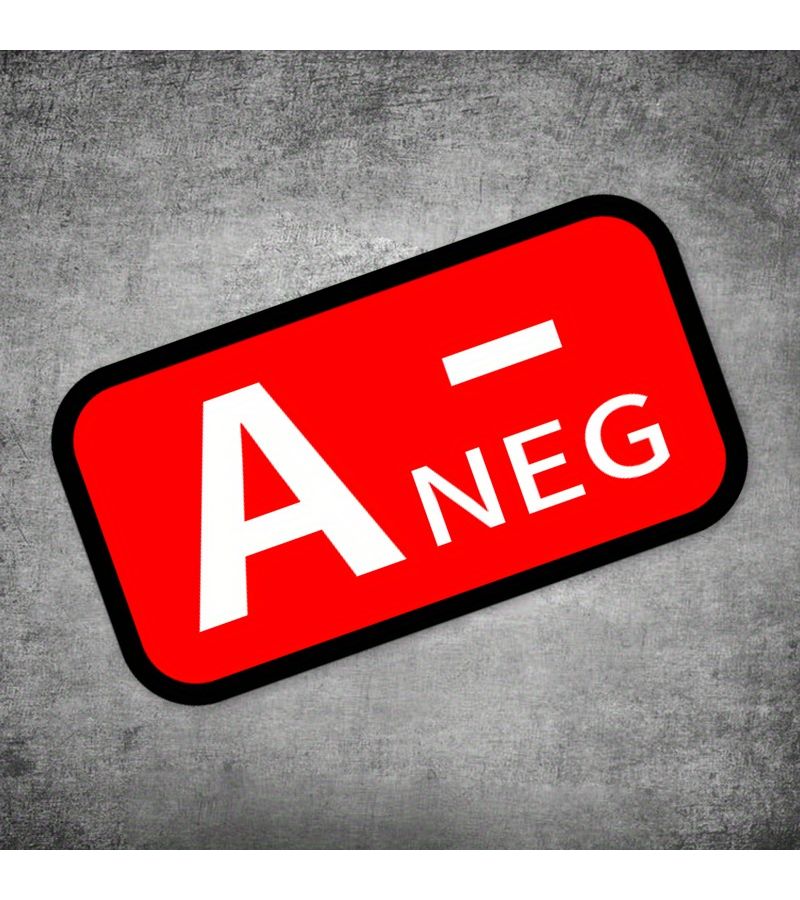 AB Blood Type Sticker Waterproof Durable Vinyl Decal For Motorcycle Helmet Cover - Image 4