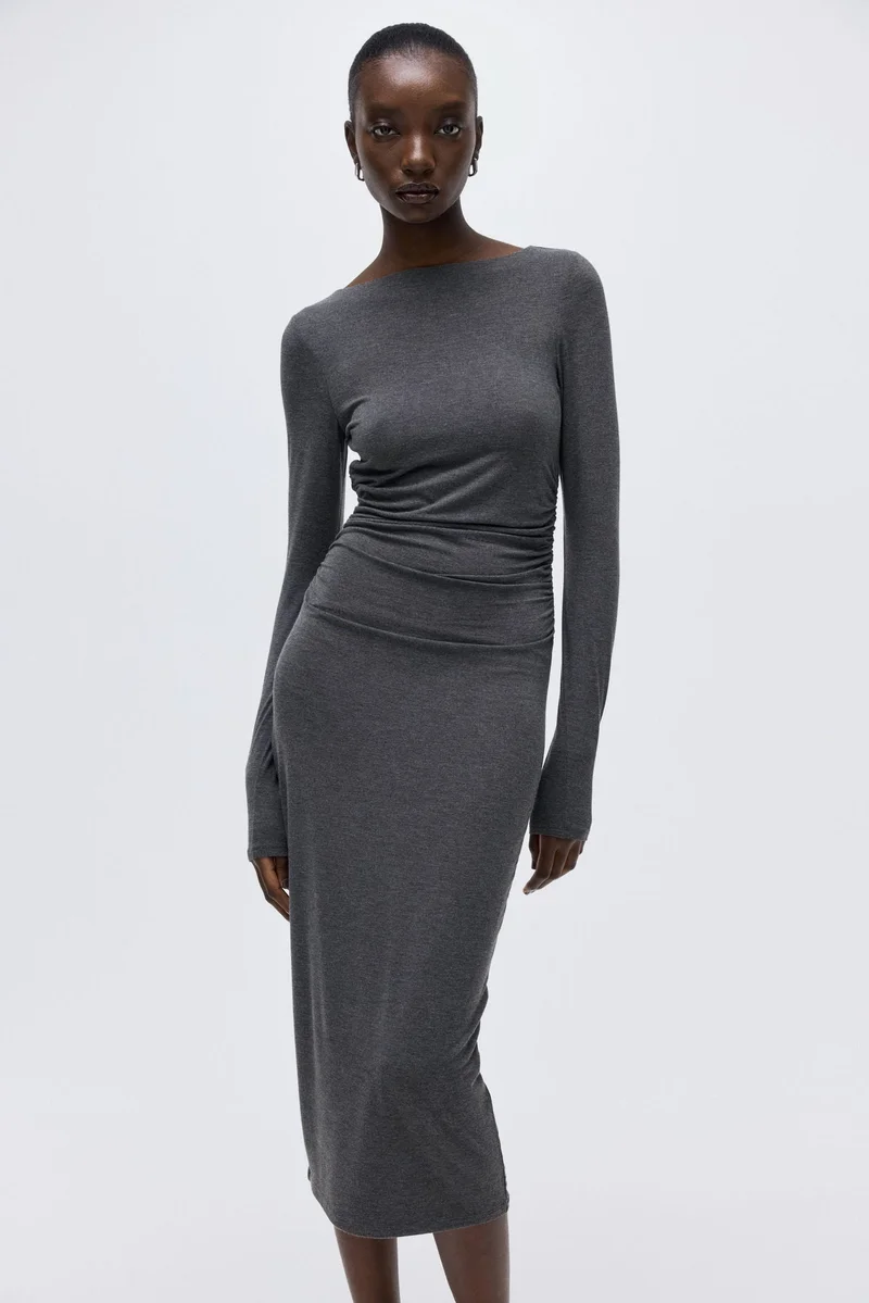 H&M Draped bodycon dress