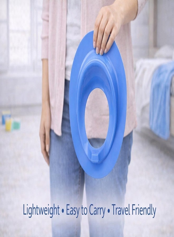 Maanit Toilet Training Potty Seat Cover Ideal for Kids, Slim and lightweight Pottey seat (Blue) - Image 5