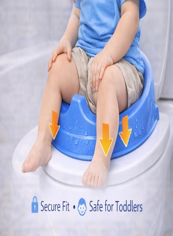 Maanit Toilet Training Potty Seat Cover Ideal for Kids, Slim and lightweight Pottey seat (Blue) - Image 4