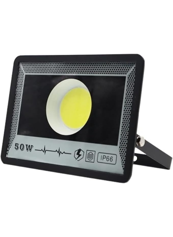 50W High Brightness Floodlight – Powerful Lighting for Indoor and Outdoor Use, Suitable for Homes, Warehouses, and Facades - 3 Pieces - Image 1