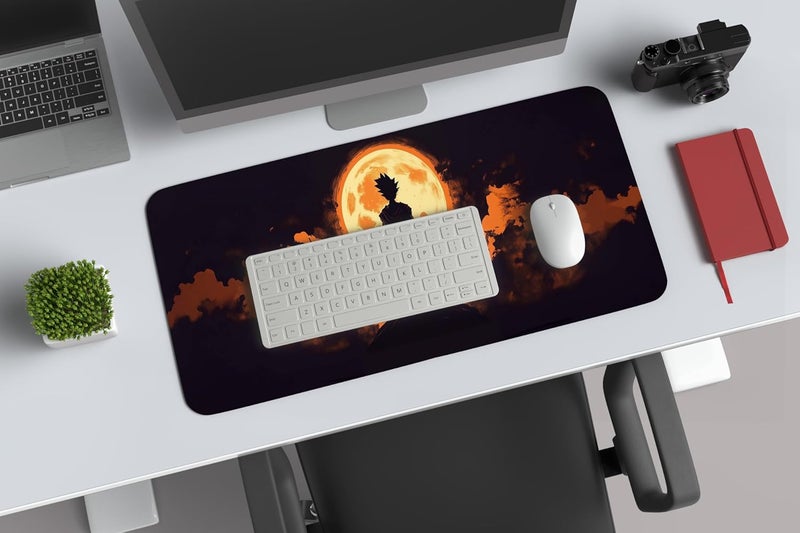 TURTLEWINGS Anime XL Mousepad (Saiyan Hero/Cosmic Fighter) - Image 3