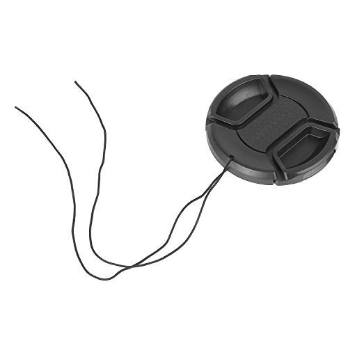 ChromLives 58mm Lens Cap with Lens Cap Leash Hole Bundle Compatible with Nikon Canon DSLR Cameras (58mm)- 4 Pack - Image 5