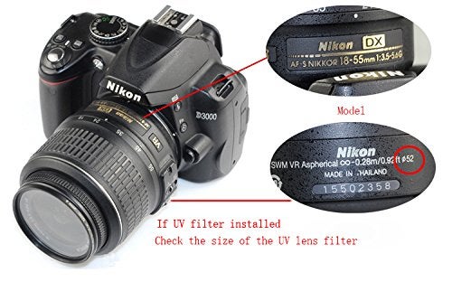 ChromLives 58mm Lens Cap with Lens Cap Leash Hole Bundle Compatible with Nikon Canon DSLR Cameras (58mm)- 4 Pack - Image 2