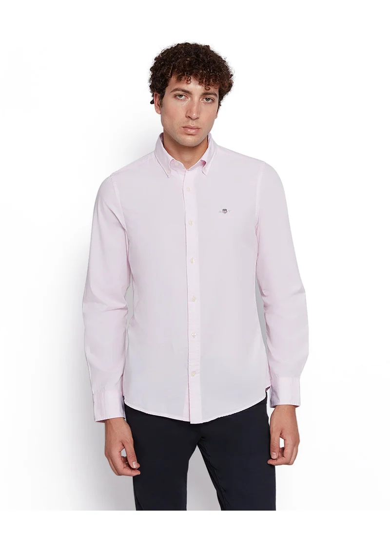 GANT Gant Men’S Slim Fit Cotton Poplin Shirt