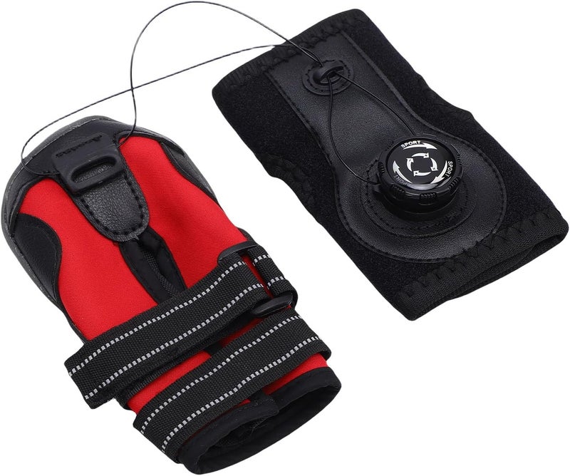 Dog Paws Wound Recovery Boot, Breathable Dog Shoe with Anti Slip Sole, Double Buckle Fastening for Injured Paws Outdoor Walking (L) - Image 4