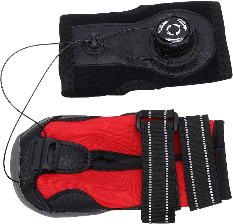Dog Paws Wound Recovery Boot, Breathable Dog Shoe with Anti Slip Sole, Double Buckle Fastening for Injured Paws Outdoor Walking (L) - Image 1