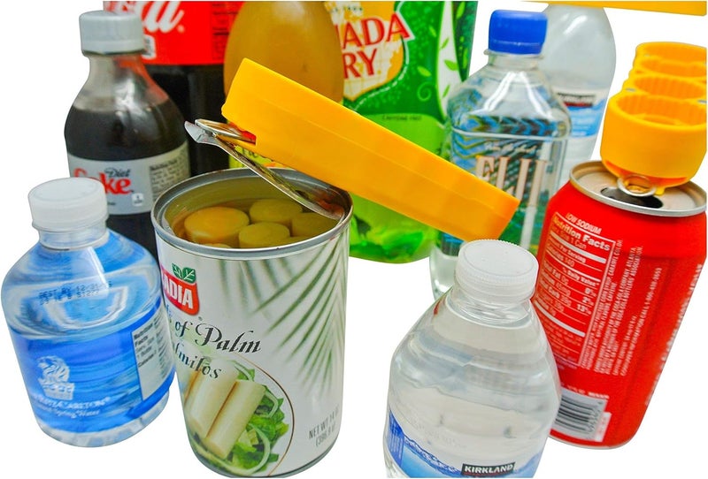magic Opener COMBO – 1 mO MINI for small plastic caps & 1 mO PLUS for larger plastic caps See Pictures for Better Understanding – Soda Opener - Water Opener | Twist-off | Good for 16 sizes | Help Aids - Image 3