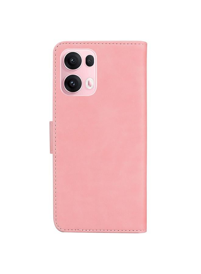 S-TOP Case For OPPO Reno13 Pro Global Skin Feel Pure Color Flip Leather Phone Case - Image 3