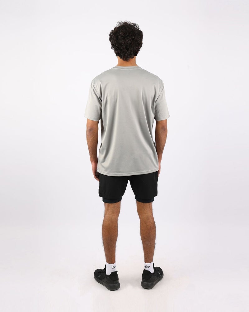 أتوم Prime Fit Men's Gray T-Shirt - Image 4