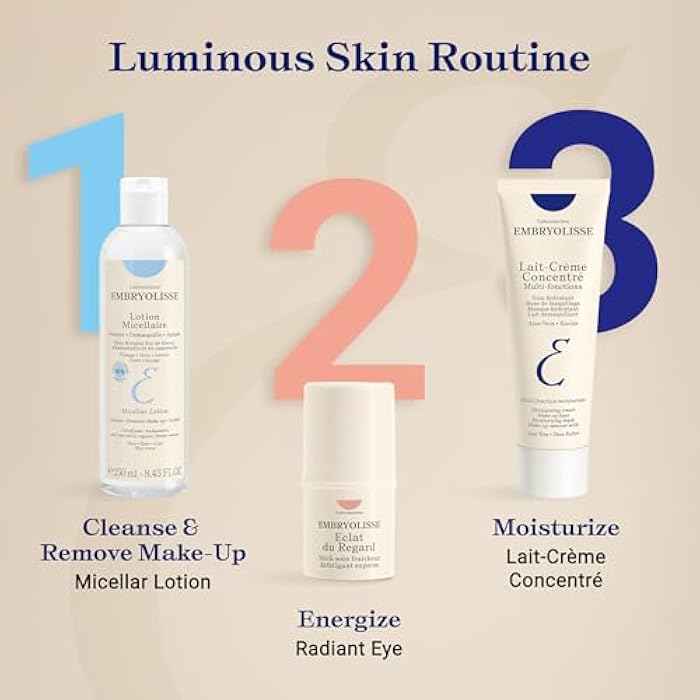 Embryolisse Micellar Lotion Makeup Remover for Sensitive Skin, Gentle Cleansing and Toning Floral Water with Chamomile, Cornflower & Witch Hazel, No-Rinse - Image 5