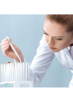 Generic 100PCS 3ML Pipettes,Disposable Pasteur Pipette,Eye Dropper,Plastic Liquid Droppers for Essential Oils,Graduated,Dispensing,Measuring, Watering,Interval 0.5ml,Clear  - Image 5