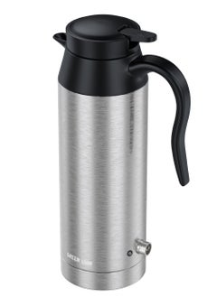 Electric Car Kettle - Silver