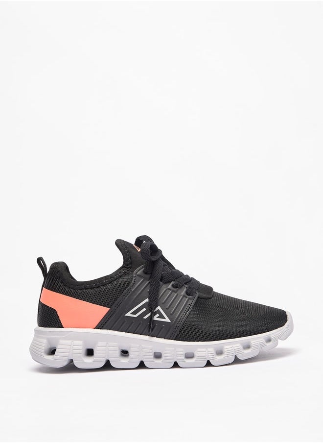 Oaklan by Shoexpress Boy's Logo Detail Sports Shoes with Lace-Up Closure  - Image 3