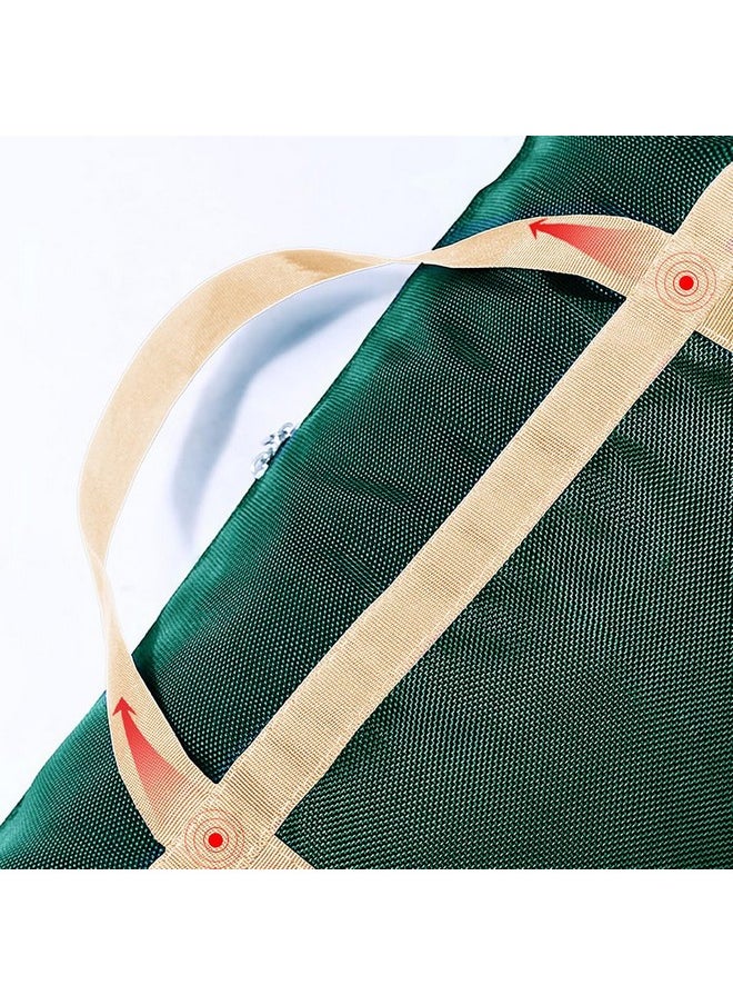 wolpin wolpin Non-woven Extra Large Size Underbed Storage Bag Waterproof (75 x 27 x 50 cm) - Zippered Closure Travel Friendly Bag & Handle Green, Rectangular  - Image 4