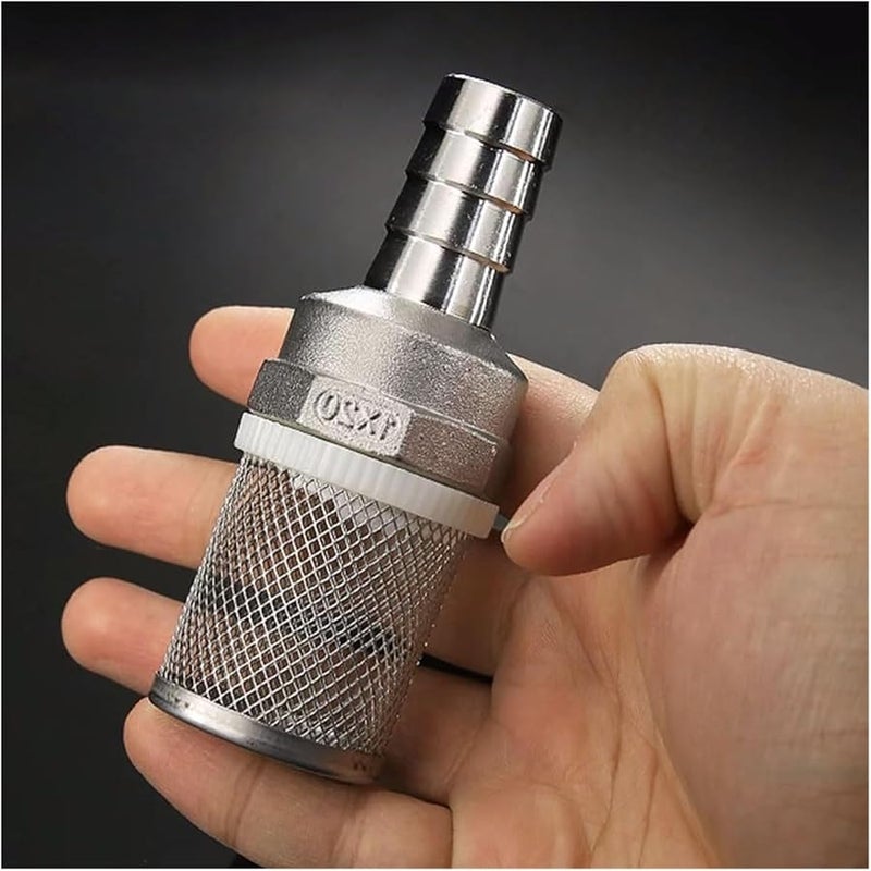 مرشح مياه من شبكة الفولاذ المقاوم للصدأ 8 مم 11 مم مصفاة خرطوم الحديقة مضخة الري غسيل السيارات - Image 4