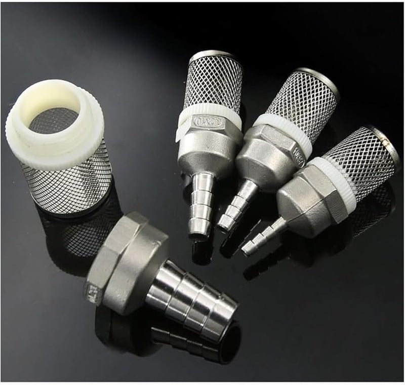 مرشح مياه من شبكة الفولاذ المقاوم للصدأ 8 مم 11 مم مصفاة خرطوم الحديقة مضخة الري غسيل السيارات - Image 5