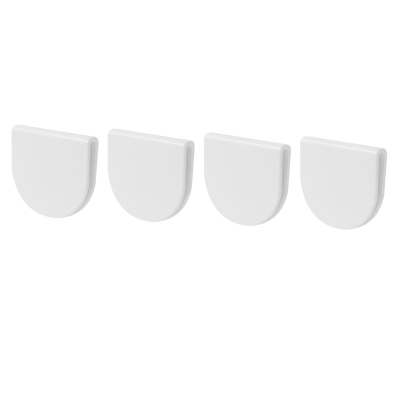 Shower Curtain Clips: Waterproof Anti-Slip ABS Material - Durable Reliable Hold - Quick No-Drill Installation for Bathroom Window Household Use - Image 2