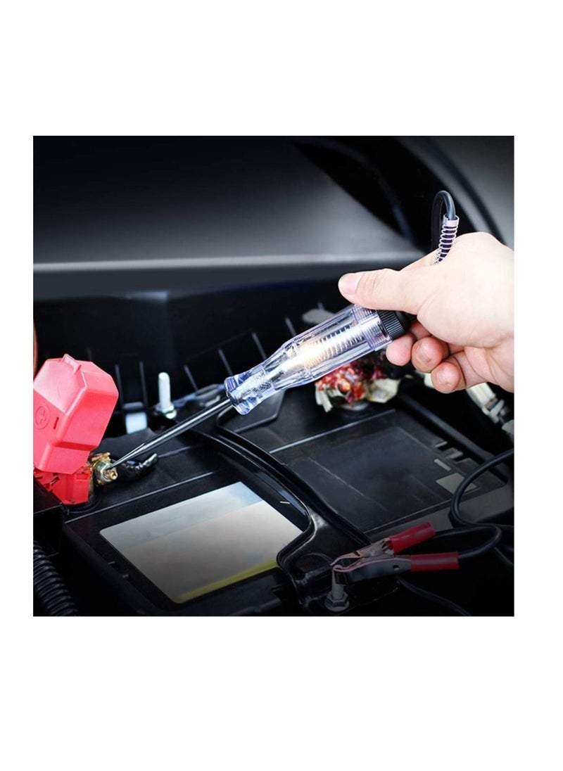 ABBASALI Electrical Wire Circuit Tester, Car Test Volt Met Long Pen with Steel Probes  - Image 2