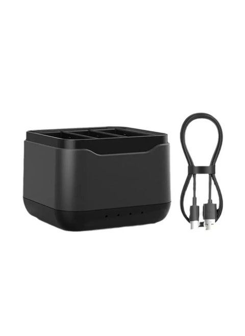 Battery Charger For Insta360 Ace Pro / Ace Fast Charge Hub Battery Charging Stand with 3 Charging Slots