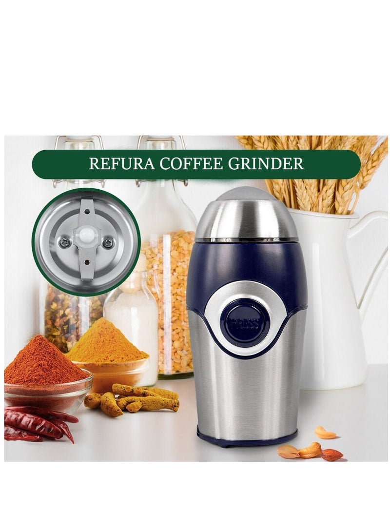 REFURA مطحنة قهوة 200 واط 40 جرام RE-5423 - Image 5