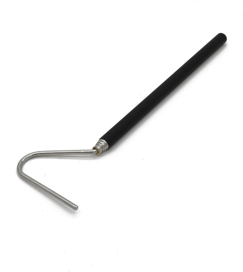 JIH Stainless Steel Extensible Snake Hook 39 inch, Retractable Reptile Hook, Pick-up Handling Tool - Image 1