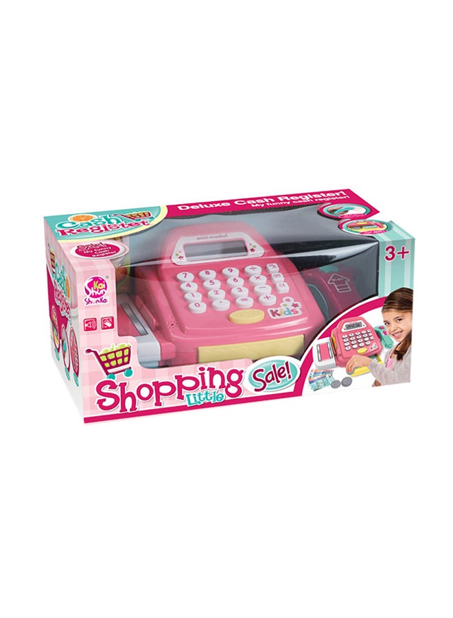 Pretend Play Cash Register Cashier Toy Set - Image 1
