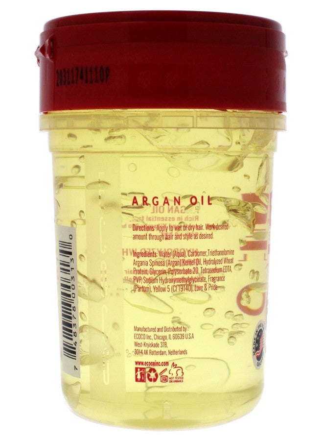 ECOCO Moroccan Argan Oil Styling Gel, 8 Fluid Ounce - Image 2