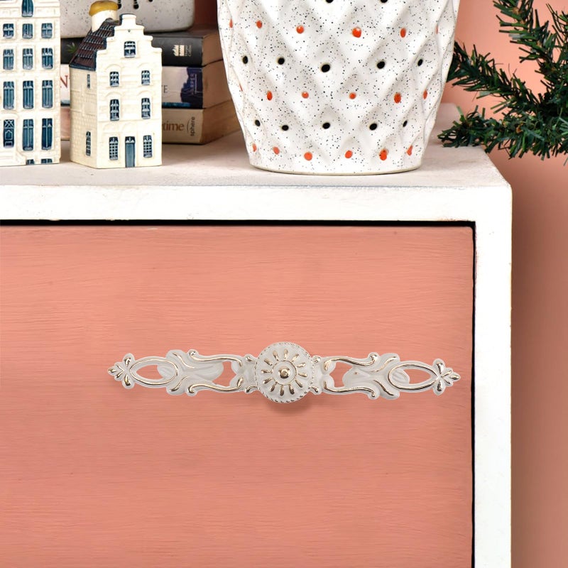 2pcs Ivory White Cabinet Knobs Wardrobe Handles 15mm Kitchen Bathroom Furniture Hardware - Image 5