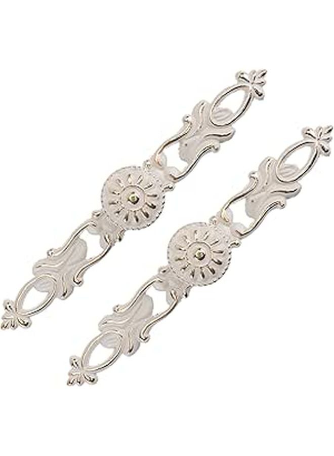 2pcs Ivory White Cabinet Knobs Wardrobe Handles 15mm Kitchen Bathroom Furniture Hardware - Image 1