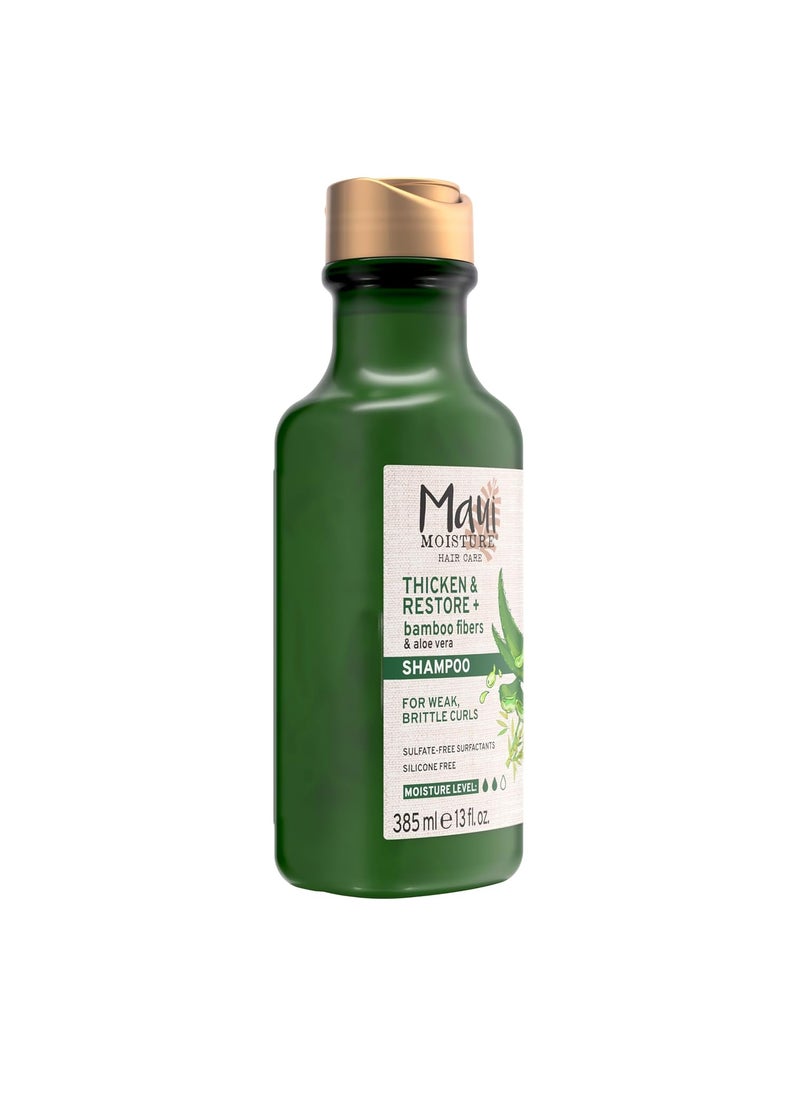 MAUI MOISTURE Maui Moisture Thicken Restore Bamboo Fiber Shampoo 13 Ounce  - Image 4