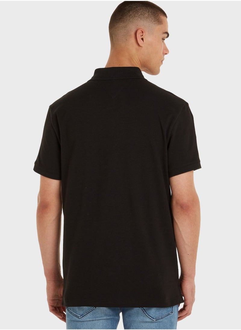 TOMMY JEANS - Logo Polo - Image 1