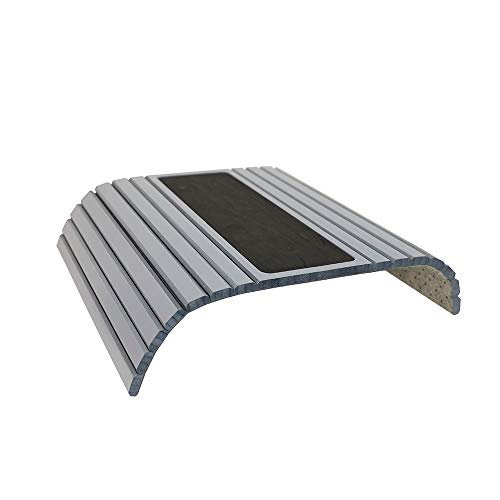 GEHE Sofa Arm Tray Table for Couch Flexible/Foldable Sofa Tray Couch arm Table Perfect for Drinks Snacks Remote Control or Phone Great arm Tray for Couch armrest (Grey) - Image 2