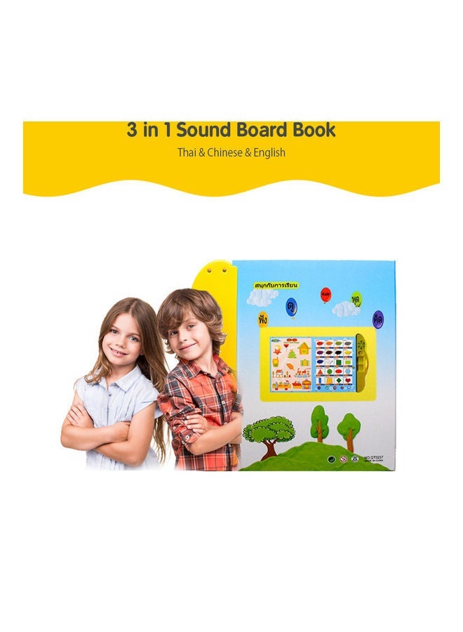 NIBEMINENT Sound Board And Book For Children's With Learning Pen - Image 2