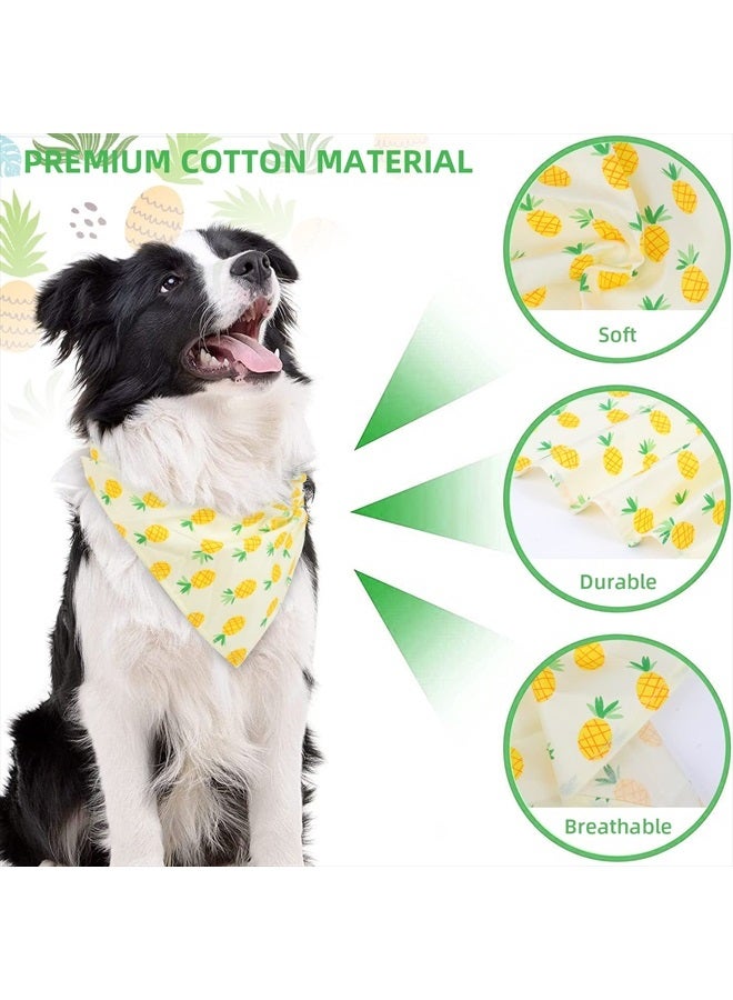 VIPITH 6 Pack Bundles Dog Bandanas, Bows & Bow Ties - Summer, Spring Floral Fruity Patterns for Boys and Girls' Dogs (Small to Large) - Image 3