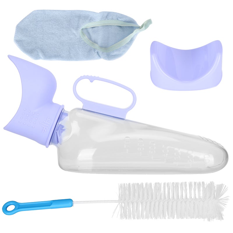 Women Portable SpillProof Urine Bottle Elderly Care Car Travel Urinal Accessory - Image 1