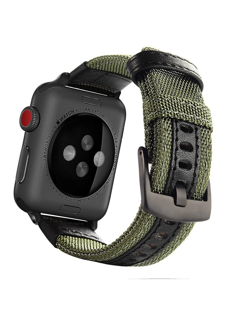 Nylon Solo Loop Stretchy Straps For Apple Watch Band 41mm 40mm 38mm, Elastic Wristbands Strap for iwatch Ultra/Ultra 2 Series 9 8 7 6 5 4 3 2 1 SE 2 SE - Image 1