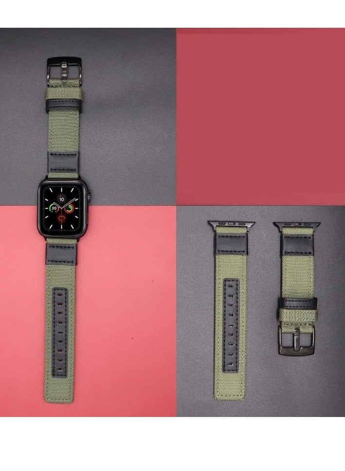 Nylon Solo Loop Stretchy Straps For Apple Watch Band 41mm 40mm 38mm, Elastic Wristbands Strap for iwatch Ultra/Ultra 2 Series 9 8 7 6 5 4 3 2 1 SE 2 SE - Image 2