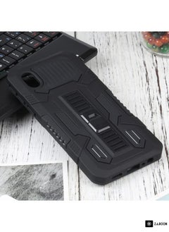 Protective Case Cover For Samsung Galaxy A01 Core / Galaxy M01 Core Vanguard Warrior All Inclusive Double-color Shockproof TPU + PC Protective Case with Holder