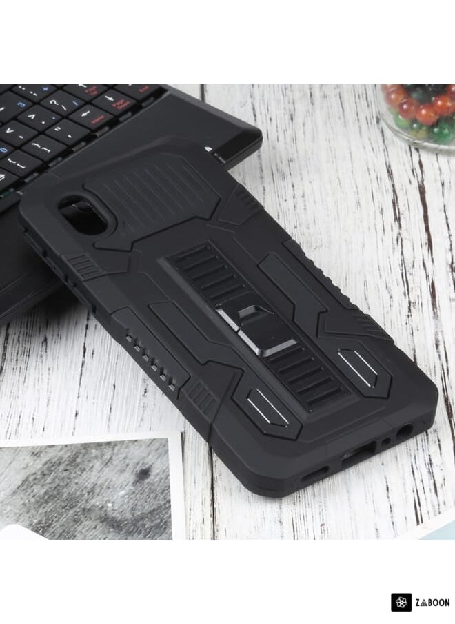 Zaboon - Protective Case Cover For Samsung Galaxy A01 Core / Galaxy M01 Core Vanguard Warrior All Inclusive Double-color Shockproof TPU + PC Protective Case with Holder - Image 1