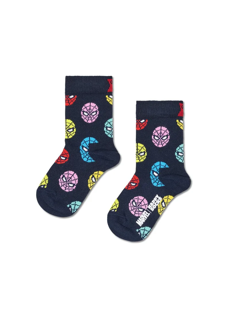 هابي سوكس طقم هدايا مارفل للأطفال سبايدر مان – 3 عبوات